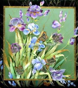 NXXeb`hJ } Heaven And Earth Designs HAED A ㋉ Tatiana Fedorova Ảԑ Iris Bouquet Sʎh