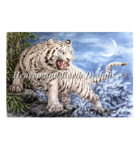 Heaven And Earth Designs NXXeb`} `[g yzCgE^CK[EEF[uz Supersized White Tiger And The Waves Max Colors  g C  | a zCg^CK[