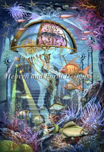 Heaven And Earth Designs �N���X�X�e�b�`�h�J�}�� HAED �㋉�� Ciro Marchetti / Man of War �S�ʎh��