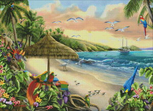 NXXeb`hJ} Heaven And Earth Designs A HAED ㋉ Mary Thompson Mт̉h Tropical Splendor Sʎh