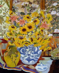 NXXeb`hJ} Heaven And Earth Designs A HAED ㋉ John Powell H̉ԕr Autumn Vase Sʎh