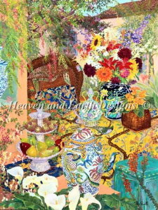 �N���X�X�e�b�`�h�J�}�� Heaven And Earth Designs �A�� HAED �㋉�� John Powell �^�y�X�g���[ Tapestry JP �S�ʎh��