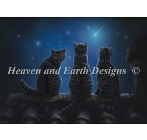 HAED �N���X�X�e�b�`�h�J�`���[�g Heaven And Earth Designs �}�� �yMini Wish Apon A Star�z Lisa Parker