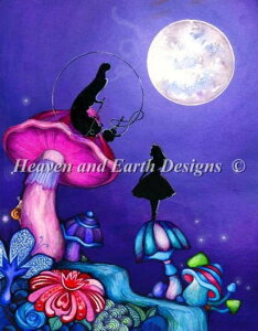 Heaven And Earth Designs NXXeb`hJ} A HAED ㋉ Annya Kai svc̍̃AXƃL^s[ Alice in Wonderland and Caterpillar Sʎh