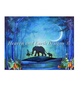 Heaven And Earth Designs �N���X�X�e�b�`�h�J�}�� HAED �㋉�� Annya Kai �ۂ̎U�� Elephant Walk �S�ʎh��
