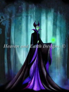 Heaven And Earth Designs �N���X�X�e�b�`�h�J�}�� HAED �㋉�� Annya Kai �}���t�B�Z���g Malificent �S�ʎh��
