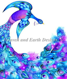 Heaven And Earth Designs �N���X�X�e�b�`�h�J�}�� HAED �㋉�� Annya Kai �E���̌��z�� Peacock Fantasia