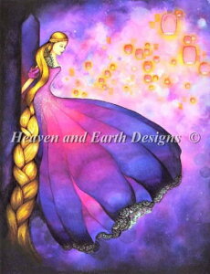 Annya Kai �N���X�X�e�b�`�h���イ�`���[�g HAED �}�� �yMini Rapunzel AK�z Heaven And Earth Designs ��� �㋉�җl����