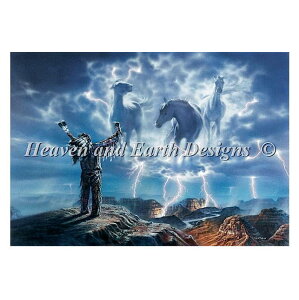 Heaven And Earth Designs �N���X�X�e�b�`�h�J�}�� HAED �㋉�� David Penfound ���̏��� Summoning The Storm �S�ʎh��