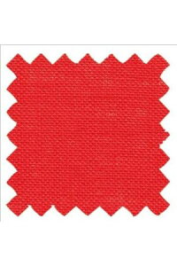 Sajou 32ct l NXXeb`hJz Lin  broder 12 fils au cm Coupon 50 x 70 cm Coloris Vermillon tX TW[T_LIN_12_C_050_070_VERM