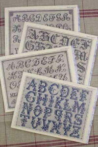 サジュー クロスステッチ図案 Album Sajou n°106 - srie mauve - rdition 刺しゅう LIV_ALBUM_SAJ_106 【予約】