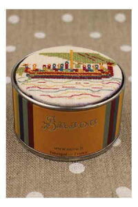 TW[ NXXeb`hJLbg ynh̃{[gz Kit point de croix Bayeux Bote - Le bateau d'Harold A ㋉ KIT_PDC_MUP_BAY_09i\j