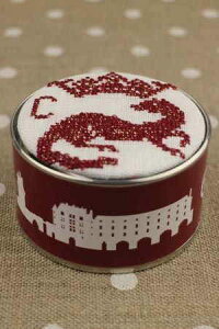 TW[ NXXeb`hJLbg yN[hEhEtX/dlz Bote  broder au point de croix Claude de France blanc cass Tonkin A ㋉ KIT_PDC_MUP_CHEN_13i\j