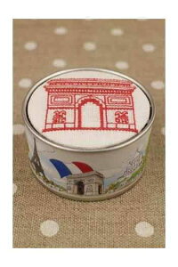 TW[ NXXeb`hJLbg yGg[Mz Kit de point de croix Sajou Bote  broder - Arc de Triomphe blanc cass A ㋉ KIT_PDC_BTE_SAJ_PARIS_02B i\j