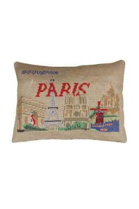 Sajou NXXeb`hJLbg yp̃NbVz Cross stitch cushion kit Paris - Ada ㋉ A KIT_PDC_SAJOU_38B i\j