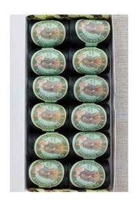 �T�W���[�iSajou�j ���[�X�� 12�� 110m �O���[�g���t�H���Z �yBOTE 12 COCONS CALAIS FIL DENTELLE N° 6148 - GRIS TRS FONC�z ���[�X�҂� �t�����X CHDENT_CALAIS_ASS_12_6148 �y�\��z