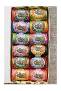 SAJOU�i�T�W���[�j ���[�X�� 12�� 110m �A�\�[�g�yFIL DENTELLE COCONS CALAIS ASSORT. N°5 - 12 COCONS TONS DGRADS�z ���[�X�҂� �t�����X CHDENT_CALAIS_ASS_12_05 �y�\��z