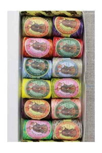 �T�W���[�isajou�j ���[�X�� 12�� 110m �A�\�[�g�yFIL DENTELLE COCONS CALAIS ASSORT. N°6 - 12 COCONS TONS DGRADS�z ���[�X�҂� �t�����X CHDENT_CALAIS_ASS_12_06 �y�\��z