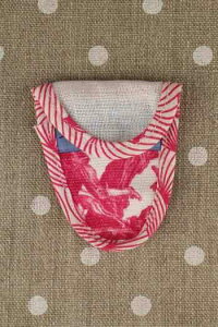 SajouiTW[j nT~P[X yTUI POUR CISEAUX TAILLE S TOILE DE JOUY ROSE BIAIS CRMEz tX 3701098600468 y\z