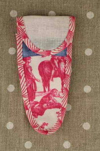 SAJOUiTW[j VU[P[X yTUI POUR CISEAUX TAILLE L TOILE DE JOUY ROSE BIAIS CRMEz tX 3701098600482 y\z