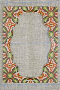 TW[isajouj t[ Zg^C yPASSE-PARTOUT MOTIF CARREAUX - MODLE NMESz tX PAP_PASP_NIMES y\z