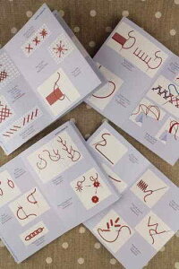 �T�W���[ �h���イ�Z�@ �}�� Album Sajou n° 916 points de broderie - srie rouge ��| LIV_ALBUM_SAJ_916 �y�\��z