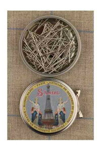 TW[ Maison Sajou eB VNs y\z tX iPINGLES DE COUTURIRE ACIER FINES N°5 BOTE SAJOU TOUR EIFFELj BTE_MET_053_SAJ_02