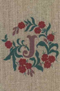SAJOUiTW[j }Ĉςݎhイz lyBRODERIE TRADITIONNELLE LETTRE I/JztX KIT_BRO_ALPH_01_I_J y\z