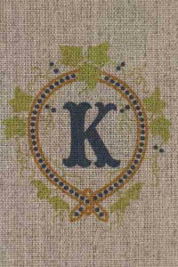 TW[ }Ĉςݎhイz lyBRODERIE TRADITIONNELLE LETTRE KztX KIT_BRO_ALPH_01_K y\z