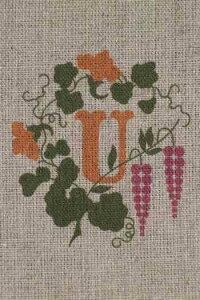 }ăvgςݎhイz z SAJOU yBRODERIE TRADITIONNELLE LETTRE UztX KIT_BRO_ALPH_01_U y\z