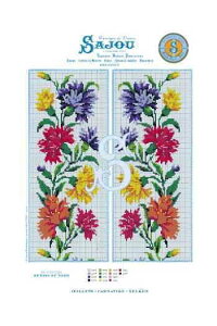 Maison SajouiTW[j NXXeb`hJ`[g } yJ[l[V-GRILLE DE POINT DE CROIX?ILLETS-z tX GRI_PDC_FLE_04y\z