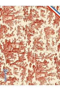 Sajou |XgJ[h yCARTE POSTALE TISSU OFFRANDE MINIATURE ROUGEz  ē t tX O[eBOJ[h tX PAPE_CP_TIS_14Ay\z