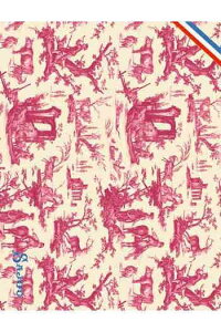 Maison Sajou |XgJ[h yCARTE POSTALE TISSU PLAISIRS CAMPAGNE ROSE-ghWC-z  ē t tX O[eBOJ[h tX PAPE_CP_TIS_06Ay\z