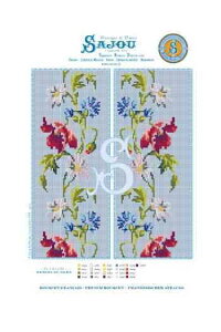 SajouiTW[j NXXeb`hイ|`[g } ytX̉ԑ-GRILLE DE POINT DE CROIX BOUQUET FRANCAIS-z GRI_PDC_FLE_01y\z