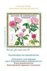 ]ETW[ Maison Sajou NXXeb` hイ`[g } yi|I̍ȁuWZtB[kv-GRILLE DE POINT DE CROIX : LES ROSES DE L'IMP?RATRICE JOS?PHINE-z | A ㋉ GRI_PDC_MUP_NAJO_05