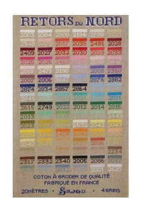 TW[iMaison Sajouj NXXeb`hイ`[g } yGRILLE DE POINT DE CROIX RETORS DU NORDz | A ㋉ GRI_PDC_SAJOU_01y\z