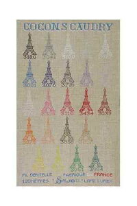 SAJOUi]ETW[j NXXeb`hイ`[g } yGRILLE DE POINT DE CROIX COCONS CAUDRYz | A ㋉ GRI_PDC_SAJOU_30y\z