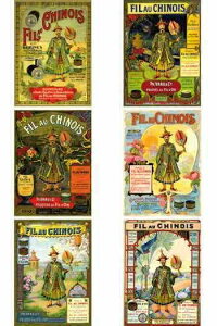 TW[iSAJOUj |XgJ[h 6Zbg yPOCHETTE DE SIX CARTES FIL AU CHINOISz  ē ҏ tX t O[eBOJ[h@tX PAPE_CP_FAC_ASS_01y\z