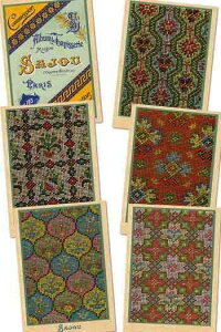 TW[iSAJOUj Gt |XgJ[h 6Zbg yPOCHETTE DE SIX CARTES TAPISSERIE 4z  ē ҏ tX nKL O[eBOJ[h tX PAPE_CP_TAP_ASS_04y\z