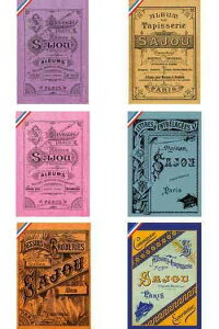 MAISON SAJOU Gt |XgJ[h 6Zbg yPOCHETTE DE SIX CARTES ALBUMS SAJOU 2z  ē ҏ tX nKL O[eBOJ[h tX PAPE_CP_ALB_ASS_02y\z