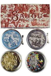 MAISON SAJOUiTW[j eB2Zbg ɎqsSstX yBO?TE DEUX BO?TES M?TAL TOILE DE JOUY ?PINGLESzBTE_MET_053_ASS_11y\z