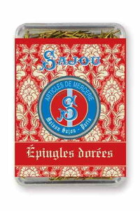 Sajou ɍ׋ɒZ mكs ^J yn S[h tX y?PINGLES DOR?ES APPLIQU? TR?S FINESzEPI_BTE_1000_SAJ_01y\z