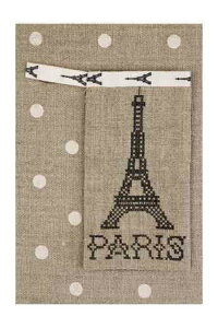 MAISON SAJOU(サジュー) クロスステッチ刺しゅうキット 【KIT POINT DE CROIX ?TUI TOUR EIFFEL NOIRE】 輸入 上級者 KIT_PDC_ETUI_TE_03(予約)