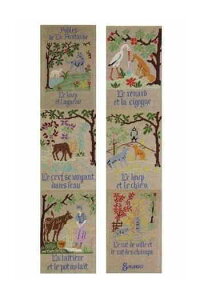 SAJOU NXXeb`hイLbg yEtHe[kb Gs\[h2-KIT POINT DE CROIX FABLES DE LA FONTAINE EPISODE 2-z | A ㋉ KIT_PDC_SAJ_LAF_02i\j