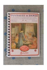 ���]���E�T�W���[�iMaison Sajou�j �蒠 �m�[�g�u�b�N �yCARNET ? SPIRALES SAJOU OUVRAGES DE DAMES�z �t�����X�� CAR_SPI_EVIAN�y�\��z