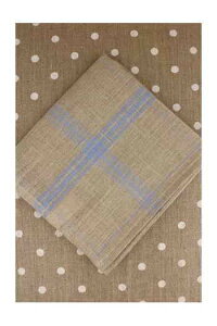 MAISON SAJOUiTW[jz NX yVFu[̃g[V-TORCHON ? BRODER LIN QUADRILLAGE CIEL-z tX AG TOR_LIN_QUA_CIELy\z