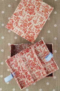 �T�W���[�iSAJOU�j �ٖD�� �����X���[�{�b�N�X �yBO?TE ? COUTURE VIDE TOILE DE JOUY ROUGE�z �t�����X�� �A�� ���� ���� �G�� �� BTE_ANC_SAJ_COUT_11�y�\��z