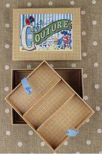 �T�W���[�iSAJOU�j �ٖD�� �����X���[�{�b�N�X �yBO?TE ? COUTURE VIDE FILLETTE COUSANT�z �t�����X�� �A�� ���� ���� �G�� �� BTE_ANC_SAJ_COUT_07�y�\��z
