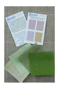 TW[iSajouj ~j`A hイzZbg | yCOUPONS TOILE MINIATURES ASSORTIMENT VERTS/JAUNEz h[nEX tX A G MP_TOIL_06 y\z