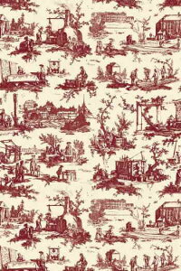 MAISON SAJOUi]TW[j  Rbgn 140cm x 90 cm yTOILE DE JOUY EN 150 CM TRAVAUX BORDEAUXz }XN pb`[N nhCh T_SAJ_M_150_PER_10A y\z